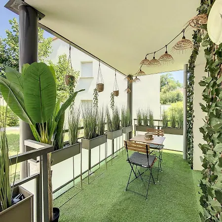 ღ La Terrasse Baia • Parking & Wi-fi Lejlighed Toulouse